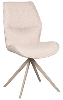 LABEL51 Eetkamerstoel Comfy Bouclé* Eetkamerstoelen Bouclé / Teddy|Eetkamerstoelen Zonder Armleuning