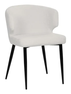 Artistiq Living Eetkamerstoel Dam Teddy, kleur* Eetkamerstoelen Bouclé / Teddy|Eetkamerstoelen Met Armleuning
