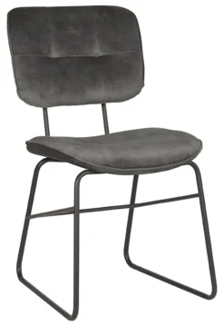 LABEL51 Eetkamerstoel Dez Velvet* Eetkamerstoelen Velvet / Fluweel|Eetkamerstoelen Zonder Armleuning