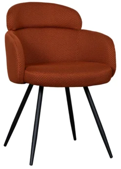 LABEL51 Eetkamerstoel Dinner Breathe stof* Eetkamerstoelen Met Armleuning