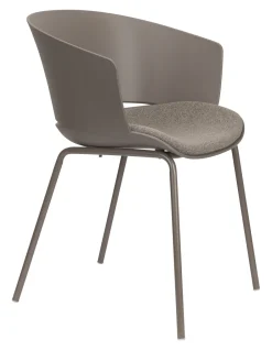 ZILT Eetkamerstoel Elam* Beige Eetkamerstoelen|Eetkamerstoelen Met Armleuning