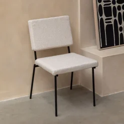 Zuiver Eetkamerstoel Fellow kleur* Beige Eetkamerstoelen|Eetkamerstoelen Zonder Armleuning