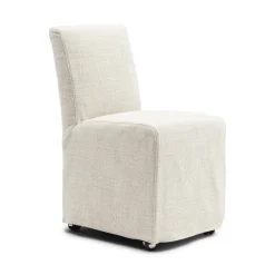 Rivièra Maison Eetkamerstoel Firenze Op wielen, Rich Tweed, kleur* Eetkamerstoelen Zonder Armleuning