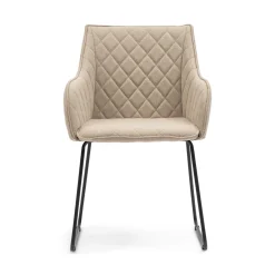 Rivièra Maison Eetkamerstoel Frisco Drive Belgium Weave, kleur* Beige Eetkamerstoelen|Eetkamerstoelen Met Armleuning