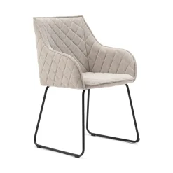 Rivièra Maison Eetkamerstoel Frisco Drive Linen, kleur* Beige Eetkamerstoelen|Eetkamerstoelen Met Armleuning