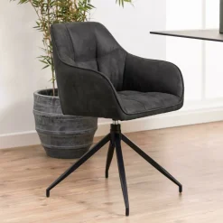 Bendt Eetkamerstoel Helena Draaibaar* Draaibare Eetkamerstoelen|Eetkamerstoelen Met Armleuning