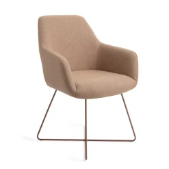 Jesper Home Eetkamerstoel Hiroo Cross Rose* Eetkamerstoelen Met Armleuning