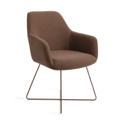 Jesper Home Eetkamerstoel Hiroo Cross Rose* Eetkamerstoelen Met Armleuning