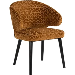 Richmond Interiors Eetkamerstoel Indigo Triangle, kleur* Eetkamerstoelen Met Armleuning