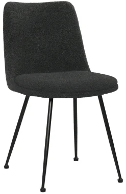 Artistiq Living Eetkamerstoel Janey Bouclé* Eetkamerstoelen Bouclé / Teddy|Eetkamerstoelen Zonder Armleuning