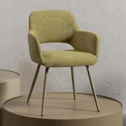 WOOOD Eetkamerstoel Jenny Geweven* Eetkamerstoelen Met Armleuning