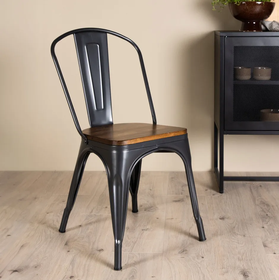 Nohr Eetkamerstoel Jerae* Eetkamerstoelen Zonder Armleuning