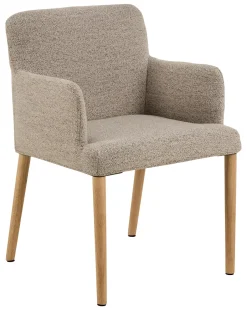 Bendt Eetkamerstoel Jeris Bouclé* Eetkamerstoelen Bouclé / Teddy|Eetkamerstoelen Met Armleuning