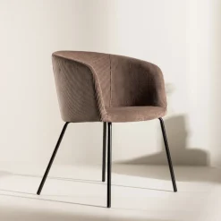 Nohr Eetkamerstoel Karna Rib* Eetkamerstoelen Met Armleuning