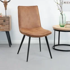 Sohome Eetkamerstoel Kirsten* Eetkamerstoelen Met Leer Of Kunstleer|Eetkamerstoelen Zonder Armleuning