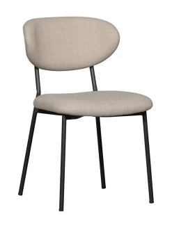 WOOOD Eetkamerstoel Kjeld Geweven* Eetkamerstoelen Zonder Armleuning