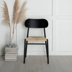 Nohr Eetkamerstoel Lakeithia Rattan* Eetkamerstoelen Zonder Armleuning