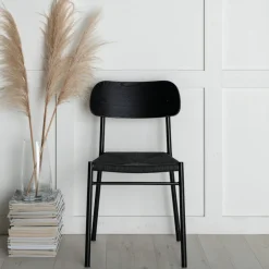 Nohr Eetkamerstoel Lakeithia Rattan* Eetkamerstoelen Zonder Armleuning