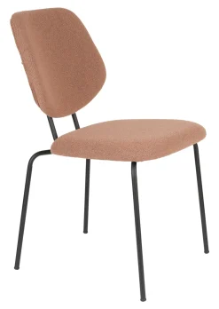ZILT Eetkamerstoel Lora Bouclé* Beige Eetkamerstoelen|Eetkamerstoelen Bouclé / Teddy