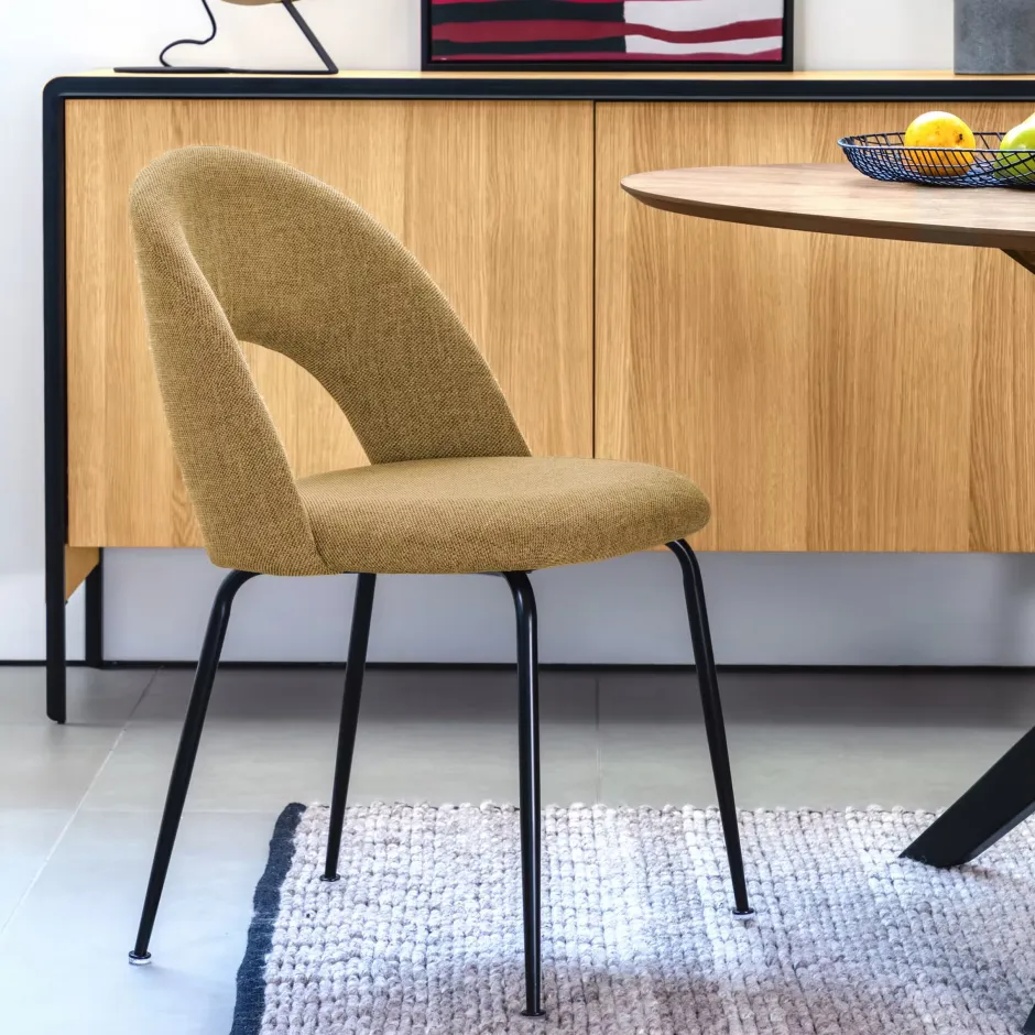Kave Home Eetkamerstoel Mahalia* Eetkamerstoelen Zonder Armleuning