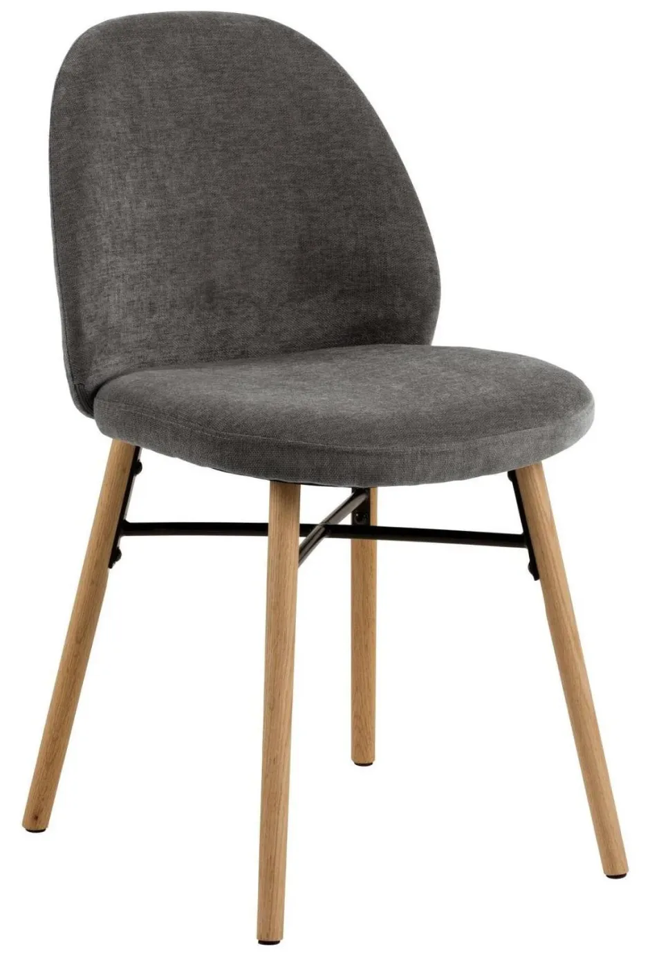 Bendt Eetkamerstoel Mehan Chenille* Chenille Eetkamerstoelen|Eetkamerstoelen Zonder Armleuning