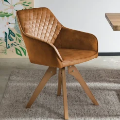 Artistiq Living Eetkamerstoel Mercur Velvet, draaibaar* Eetkamerstoelen Velvet / Fluweel|Draaibare Eetkamerstoelen