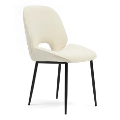 Rivièra Maison Eetkamerstoel Mr. Beekman Bouclé, kleur* Eetkamerstoelen Bouclé / Teddy|Eetkamerstoelen Zonder Armleuning