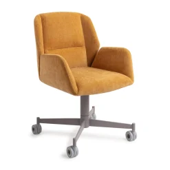Jesper Home Eetkamerstoel Myoko Caster Grey* Eetkamerstoelen Met Armleuning