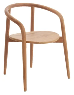 Light & Living Eetkamerstoel Palca Teakhout* Eetkamerstoelen Met Armleuning