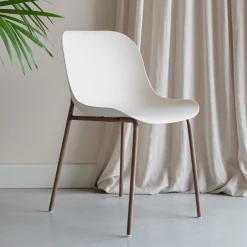 ZILT Eetkamerstoel Pascal kleur Beige* Eetkamerstoelen Zonder Armleuning