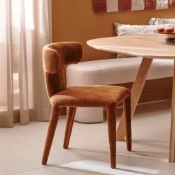 WOOOD Eetkamerstoel Permit Geweven* Eetkamerstoelen Zonder Armleuning