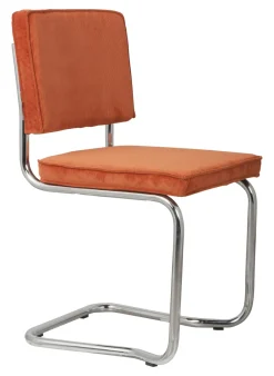 Zuiver Eetkamerstoel Ridge Rib Kink* Eetkamerstoelen Zonder Armleuning