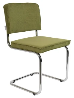 Zuiver Eetkamerstoel Ridge Ribstof* Eetkamerstoelen Zonder Armleuning
