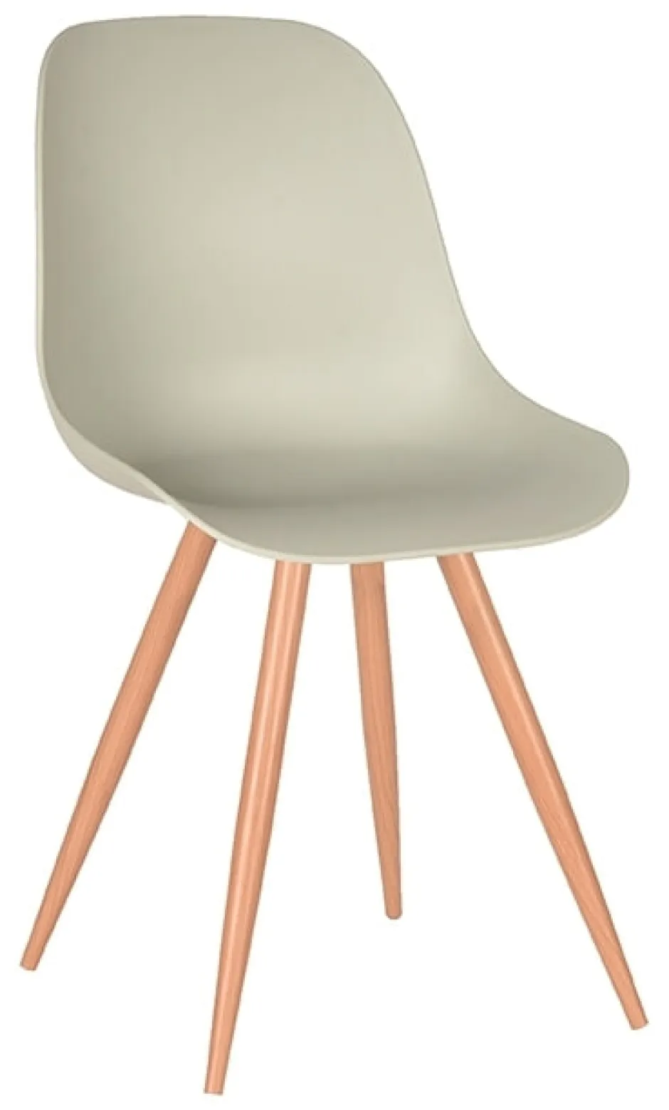 LABEL51 Eetkamerstoel Rimini* Eetkamerstoelen Zonder Armleuning