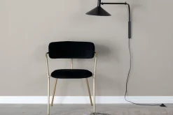 Nohr Eetkamerstoel Saverio Velvet* Eetkamerstoelen Velvet / Fluweel|Eetkamerstoelen Met Armleuning