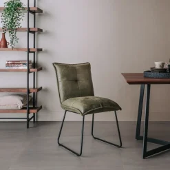 Tower Living Eetkamerstoel Seda* Eetkamerstoelen Zonder Armleuning|Eetkamerstoelen Met Armleuning