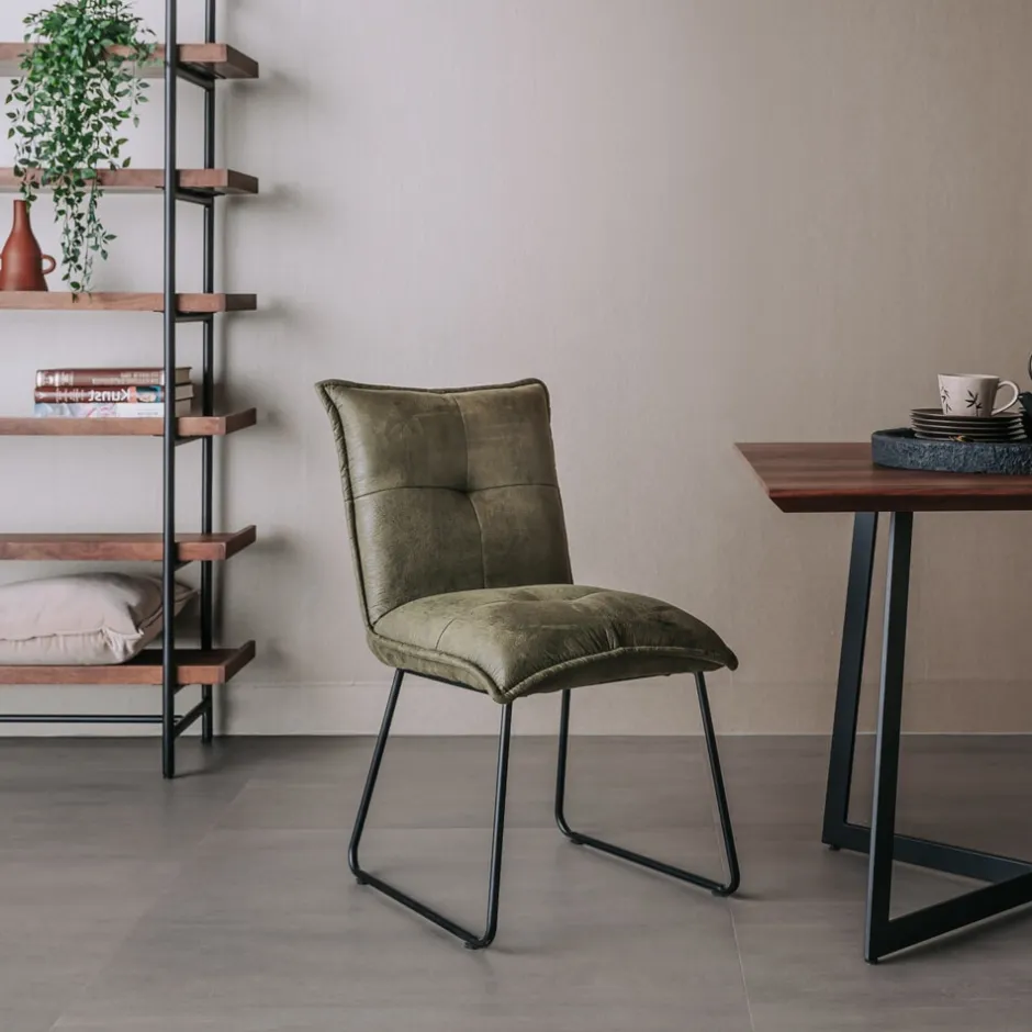 Tower Living Eetkamerstoel Seda* Eetkamerstoelen Zonder Armleuning|Eetkamerstoelen Met Armleuning