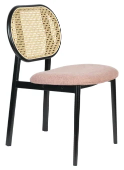Zuiver Eetkamerstoel Spike Rotan* Eetkamerstoelen Zonder Armleuning