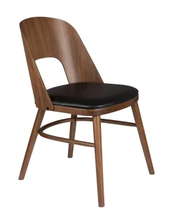 Dutchbone Eetkamerstoel Talika* Eetkamerstoelen Met Leer Of Kunstleer|Eetkamerstoelen Zonder Armleuning