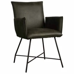 Tower Living Eetkamerstoel Trofa met armleuning* Eetkamerstoelen Met Armleuning