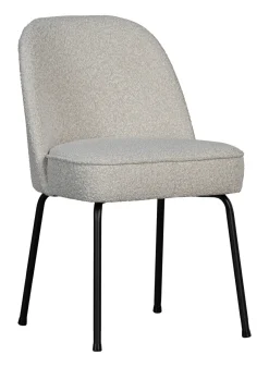 WOOOD Eetkamerstoel Vogue Bouclé, kleur* Eetkamerstoelen Bouclé / Teddy|Eetkamerstoelen Zonder Armleuning