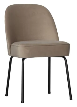 WOOOD Eetkamerstoel Vogue Velvet* Eetkamerstoelen Velvet / Fluweel|Eetkamerstoelen Zonder Armleuning