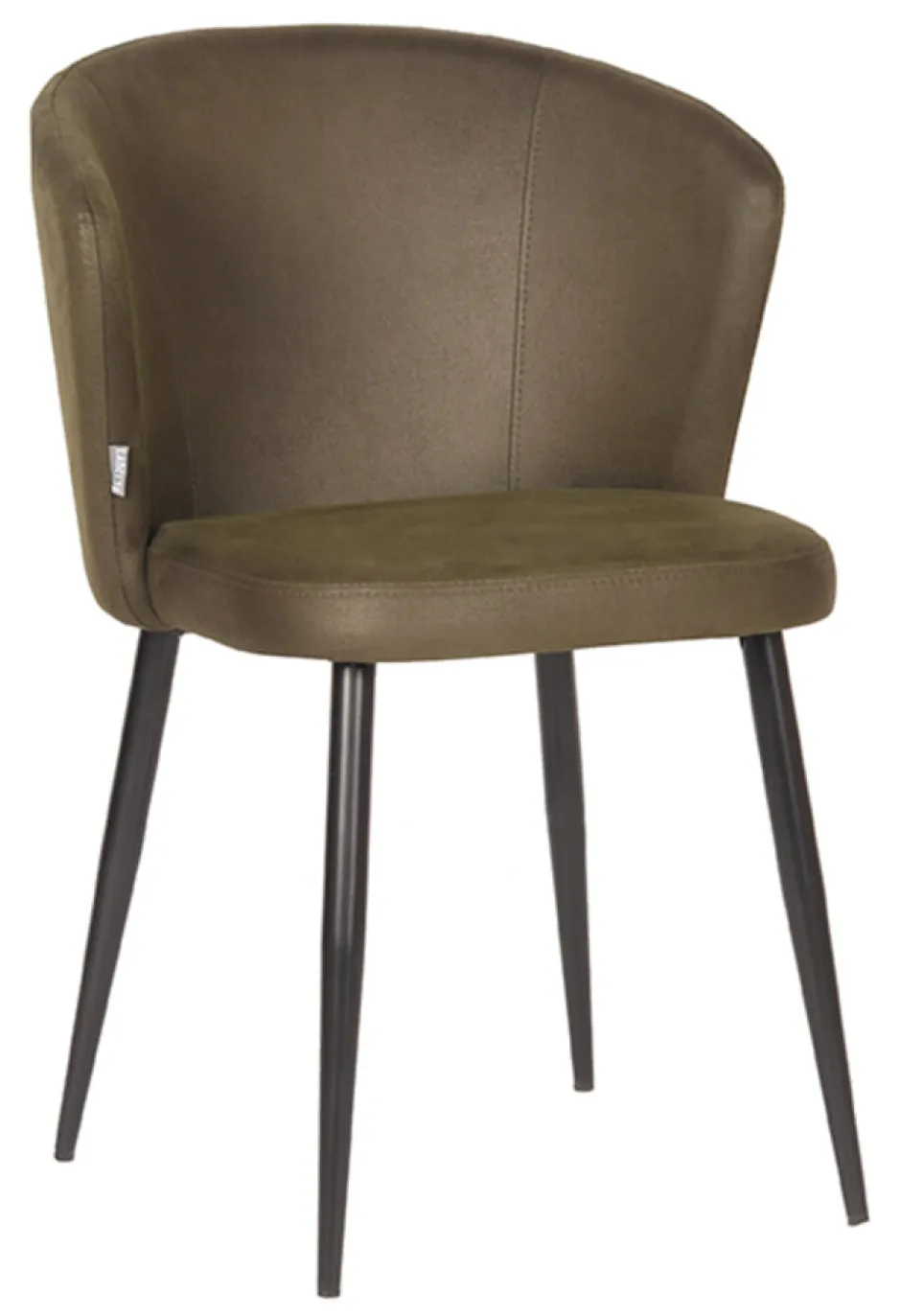 LABEL51 Eetkamerstoel Wave Microfiber* Eetkamerstoelen Zonder Armleuning