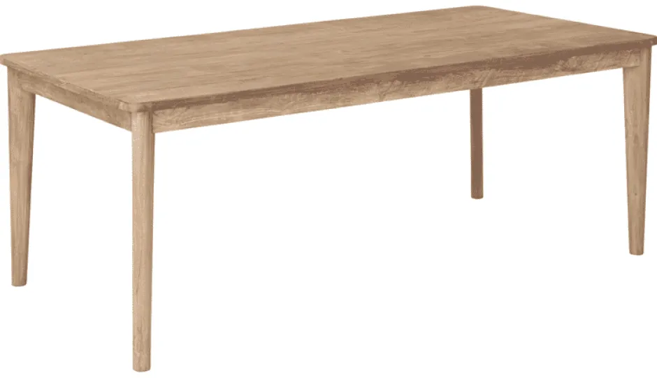 DTP Home Eettafel Apollo Teakhout* Rechte Eettafel