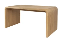 Zuiver Eettafel Brave Eiken en rubberhout, 160 x 80cm* Rechte Eettafel