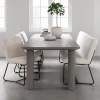 DTP Home Eettafel Clio Betonlook, kleur Grijs* Rechte Eettafel