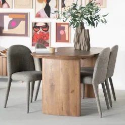 Eleonora Eettafel Dex Eiken, kleur* Ovale Eettafel