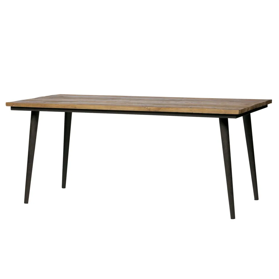 WOOOD Eettafel Guild Iepenhout* Rechte Eettafel