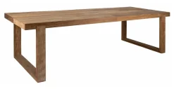 DTP Home Eettafel Icon Teakhout* Rechte Eettafel