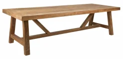 DTP Home Eettafel Monastery Teakhout* Rechte Eettafel